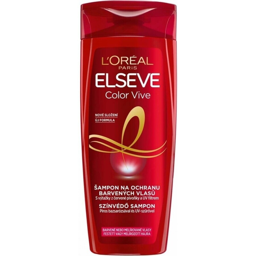 L'Oréal Paris Elseve Color Vive shampooing pour cheveux colorés 1×700 ml, prolonge la couleur des cheveux