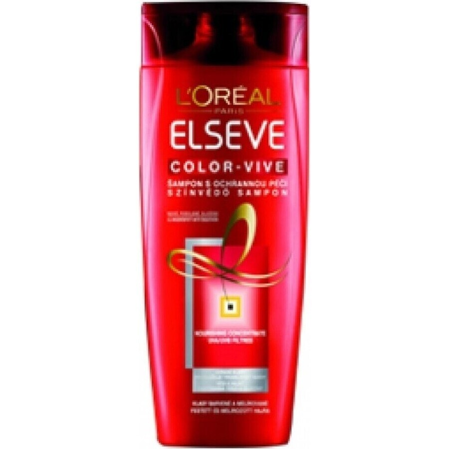 L'Oréal Paris Elseve Color Vive shampooing pour cheveux colorés 1×700 ml, prolonge la couleur des cheveux