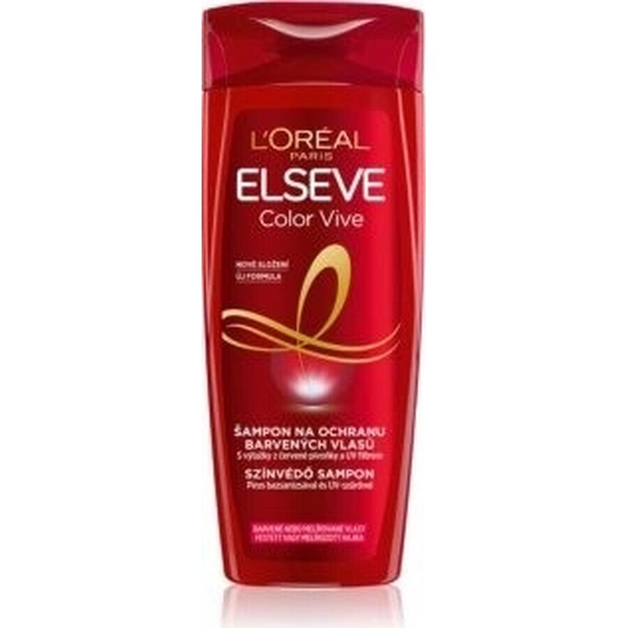 L'Oréal Paris Elseve Color Vive shampooing pour cheveux colorés 1×700 ml, prolonge la couleur des cheveux