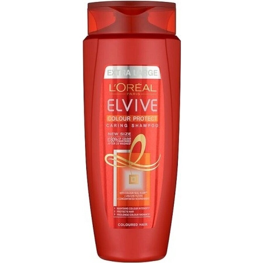 L'Oréal Paris Elseve Color Vive shampooing pour cheveux colorés 1×700 ml, prolonge la couleur des cheveux