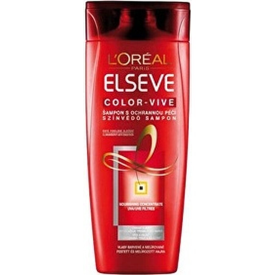 L'Oréal Paris Elseve Color Vive shampooing pour cheveux colorés 1×700 ml, prolonge la couleur des cheveux