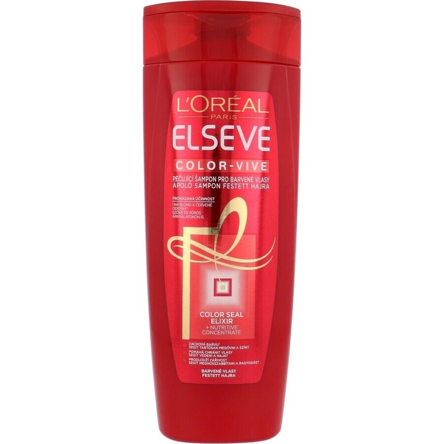 L'Oréal Paris Elseve Color Vive shampooing pour cheveux colorés 1×700 ml, prolonge la couleur des cheveux