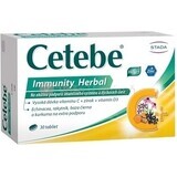 Cetebe Immunity Herbal 1×30 tbl, supliment alimentar