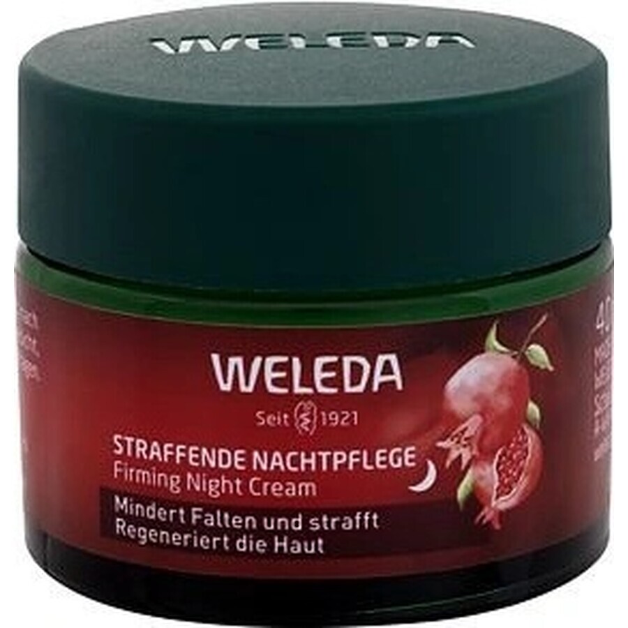 Weleda cremă de noapte de întărire cu rodie și peptide Maca 1×1 buc, cremă de noapte pentru față