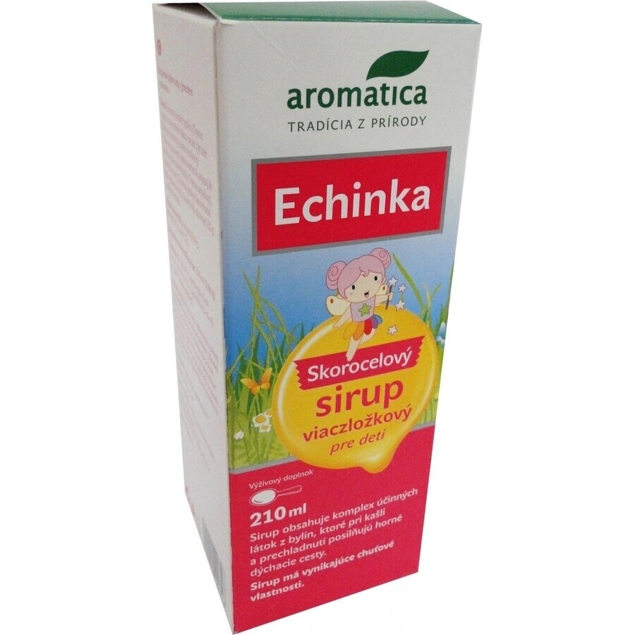 Aromatica ECHINKA Sciroppo alla cannella per bambini 1×210 ml, sciroppo per la tosse