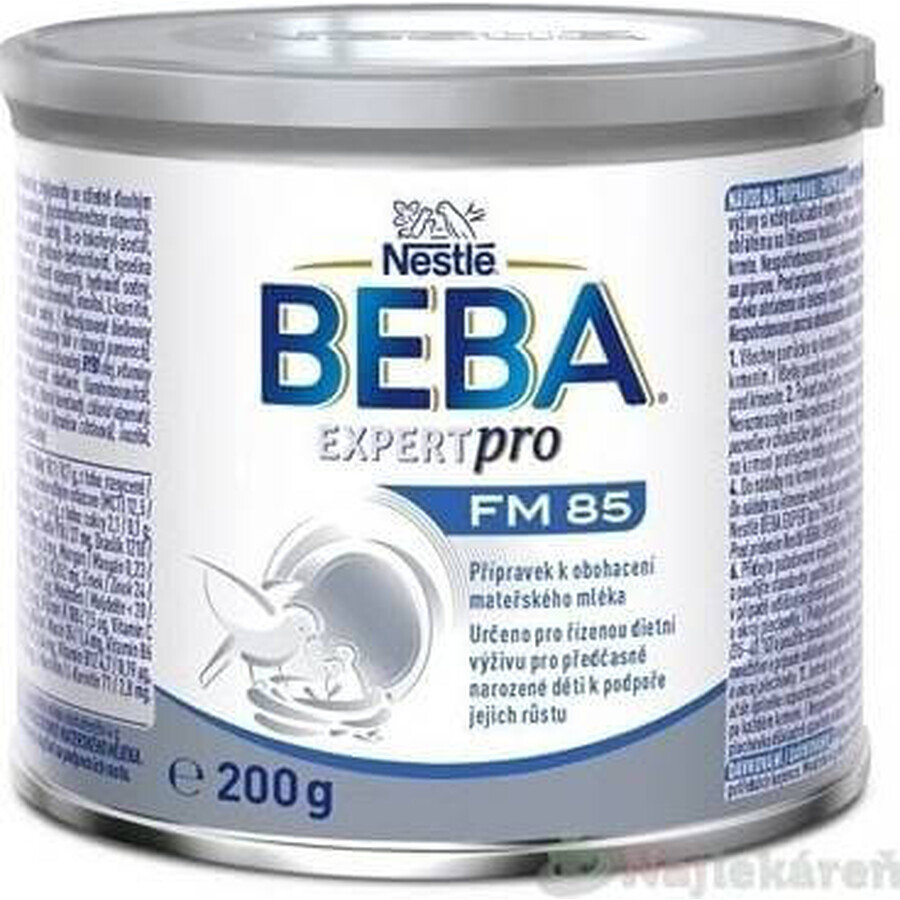 BEBA EXPERT pro FM 85 1×200 g, leche especial para prematuros