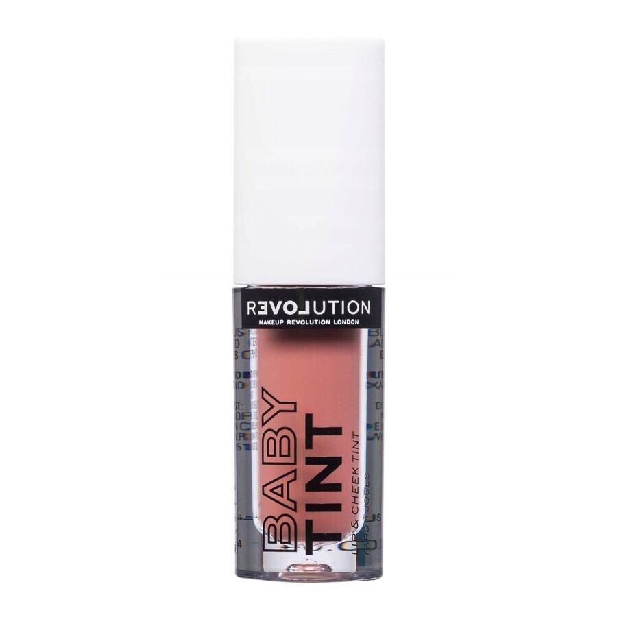 Revolution Relove, Colorete Baby Tint para labios y mejillas, 1×1,40 ml, colorete