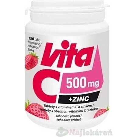 Vitabalans Vita C 500 mg + ZINCO 1×150 tbl