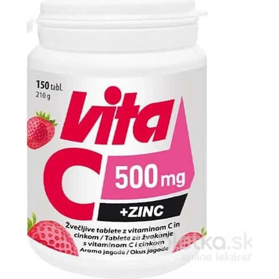 Vitabalans Vita C 500 mg + ZINCO 1×150 tbl