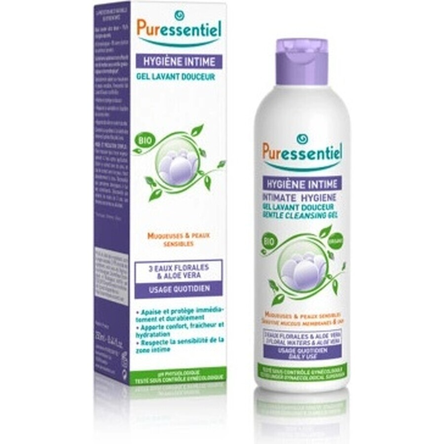 PURESSENTIEL ORGANIC Intimate Cleansing Gel 1×250 ml, intimate hygiene gel