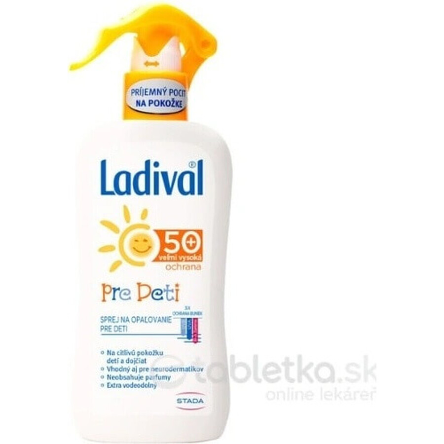 LADIVAL Per bambini OF 50+ spray 1×200 ml, spray, OF 50+