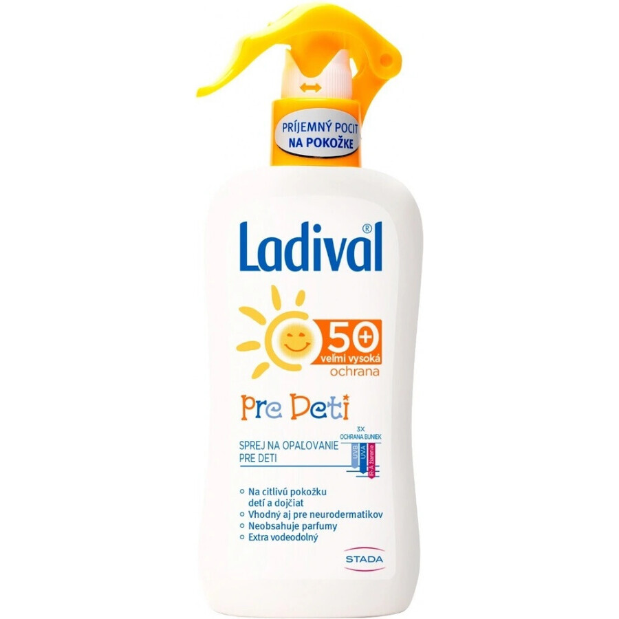 LADIVAL Per bambini OF 50+ spray 1×200 ml, spray, OF 50+