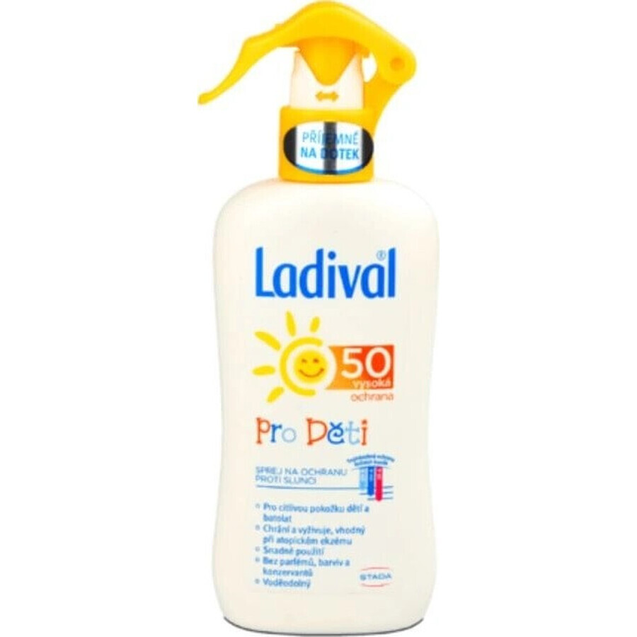 LADIVAL Per bambini OF 50+ spray 1×200 ml, spray, OF 50+