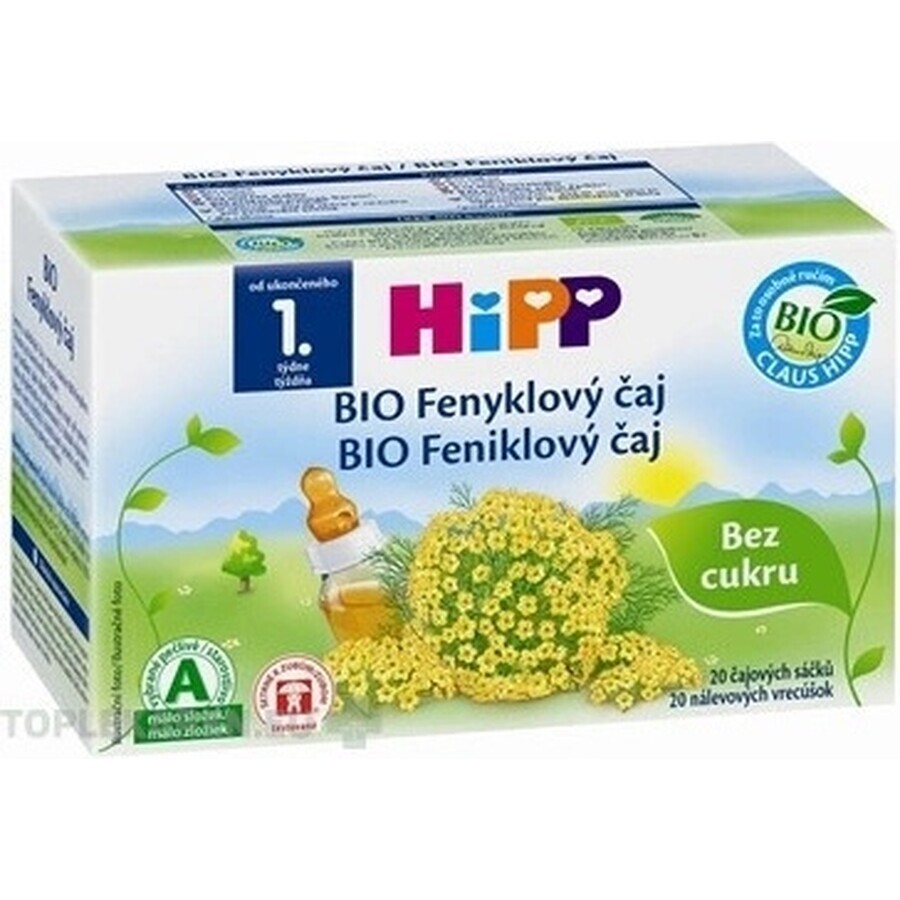 HiPP BIO Fennel tea 20×1,5 g, fennel tea