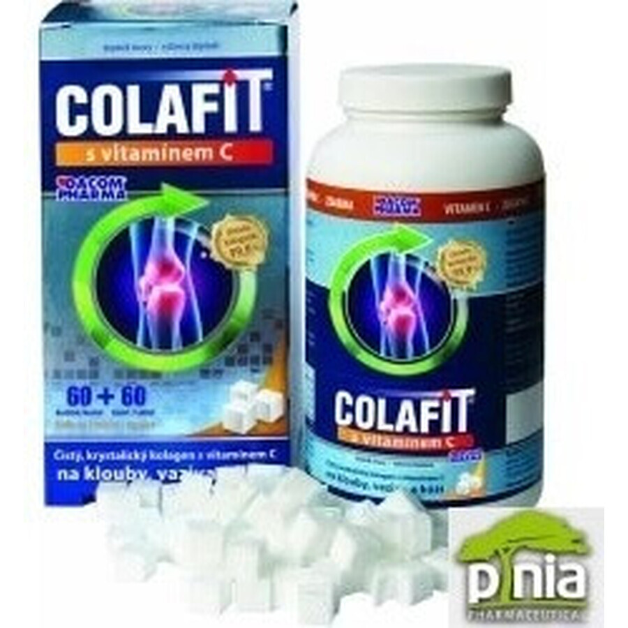 COLAFIT con vitamina C 1×1 set, cubetti 60 pz + tbl 60 pz