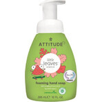 ATTITUDE Sapone schiumoso per bambini Foglie piccole al gusto di melone e cocco 1×295 ml, sapone per bambini