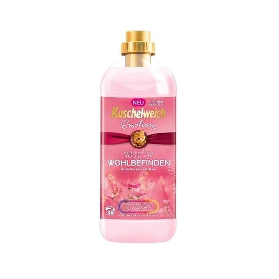 Balsam de rufe Kuschelweich - Emoții roz, 38 spălări 1×1 l, balsam de rufe