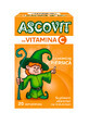 Ascovit con Vitamina C al gusto di pesca 100 mg, 20 compresse, Omega Pharma