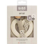 Small BIBS gift set, Sage 1×1set