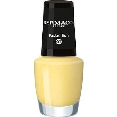 Dermacol Mini Pastel Sun Lac de unghii nr.01 1×5 ml lac