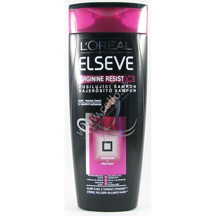 ELSÉVE ARGININE RESISTX3 1×250 ml, shampooing