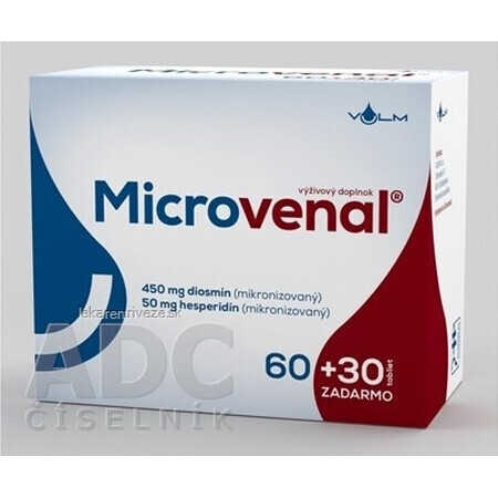 VULM Microvenal 1×90 tbl, 60+30 gratuit