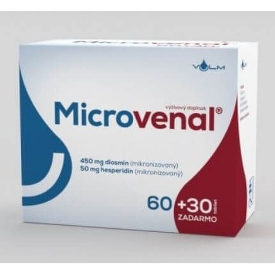 VULM Microvenal 1×90 tbl, 60+30 gratuit