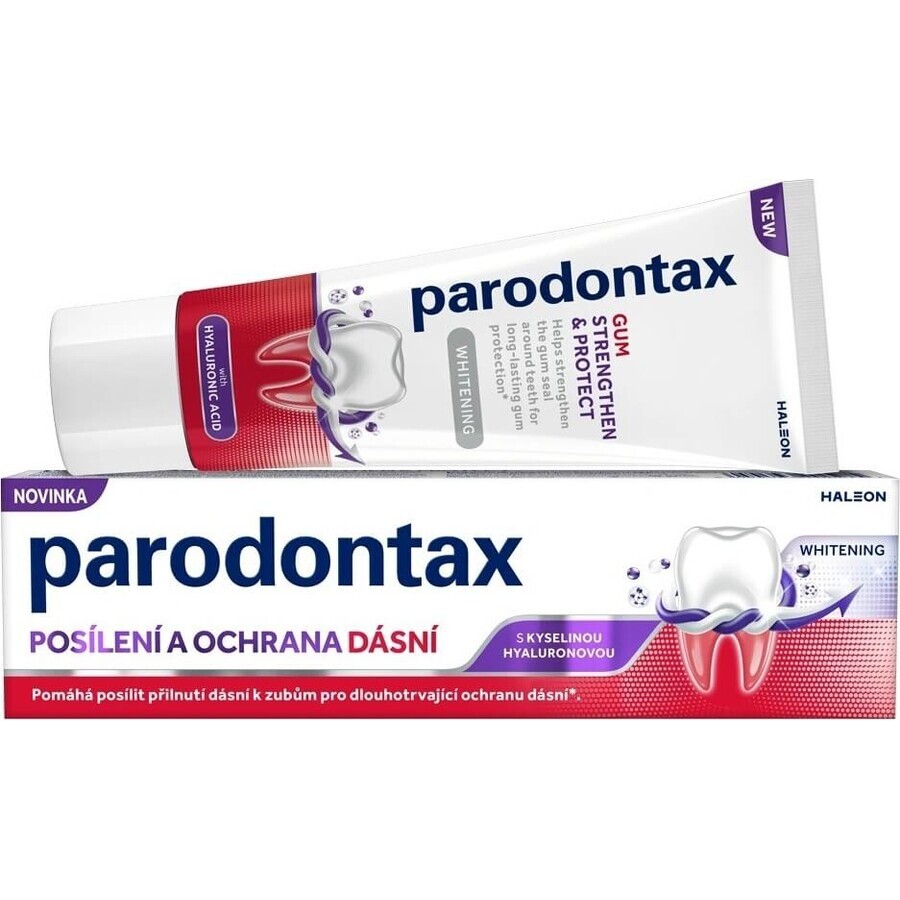 Parodontax Rafforzamento e protezione delle gengive Sbiancante ZP 1×75 ml, , dentifricio