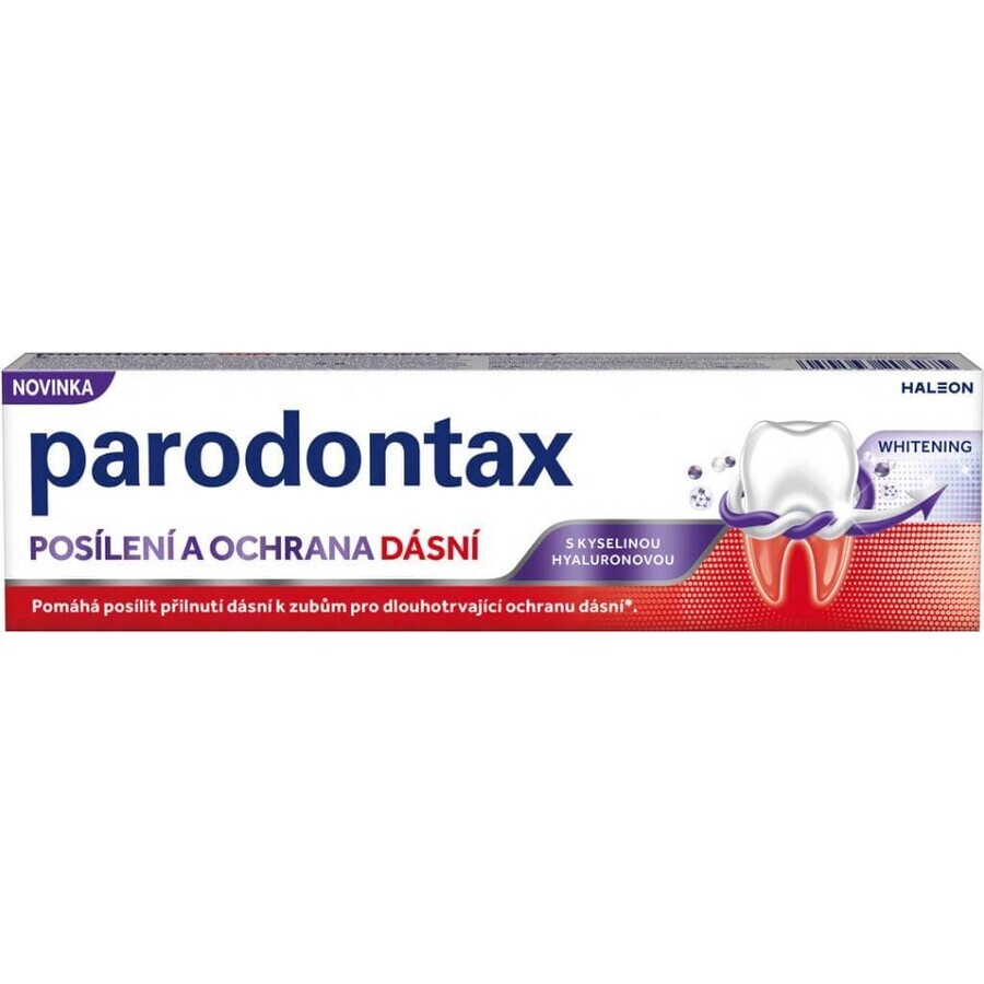 Parodontax Rafforzamento e protezione delle gengive Sbiancante ZP 1×75 ml, , dentifricio