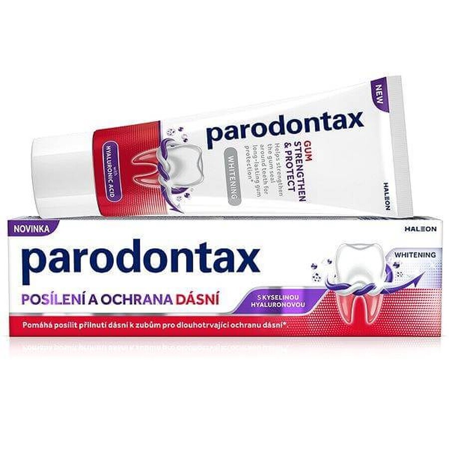 Parodontax Rafforzamento e protezione delle gengive Sbiancante ZP 1×75 ml, , dentifricio