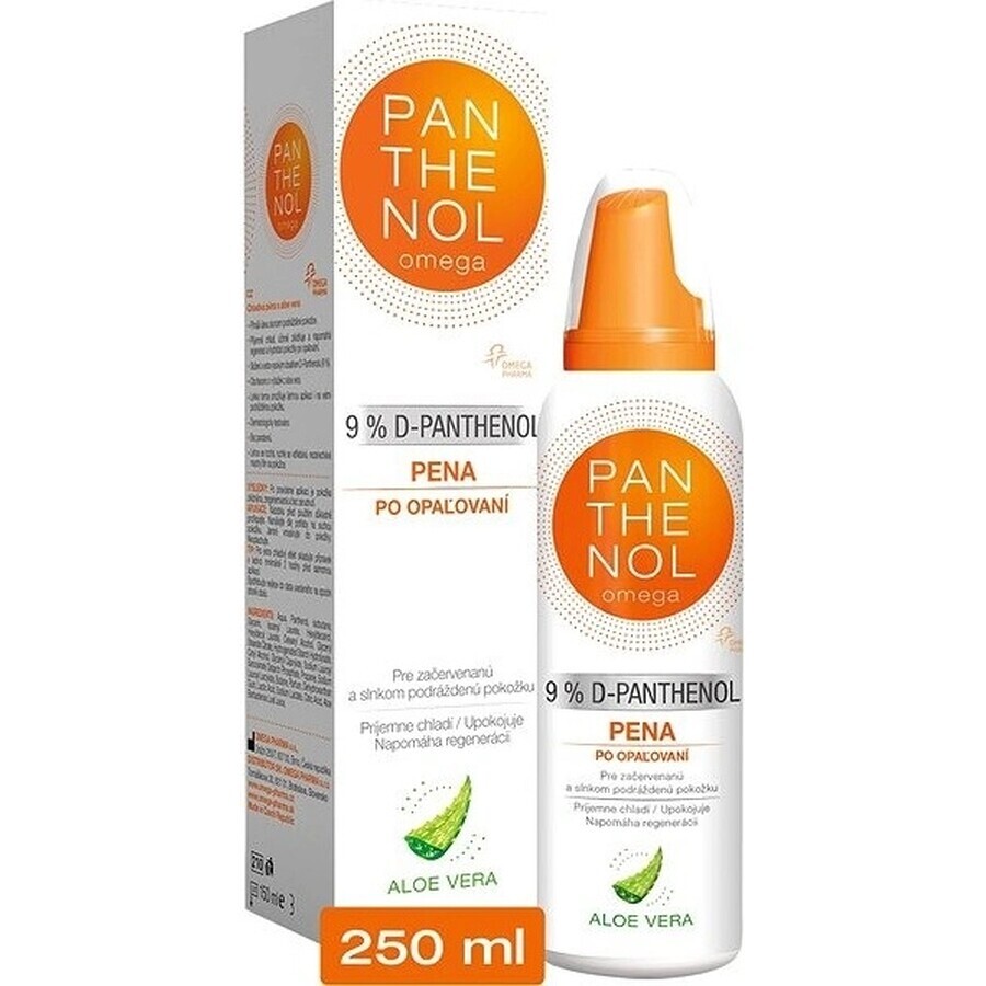 PANTENOLO Omega 9% ALOE VERA 1×150 ml, schiuma