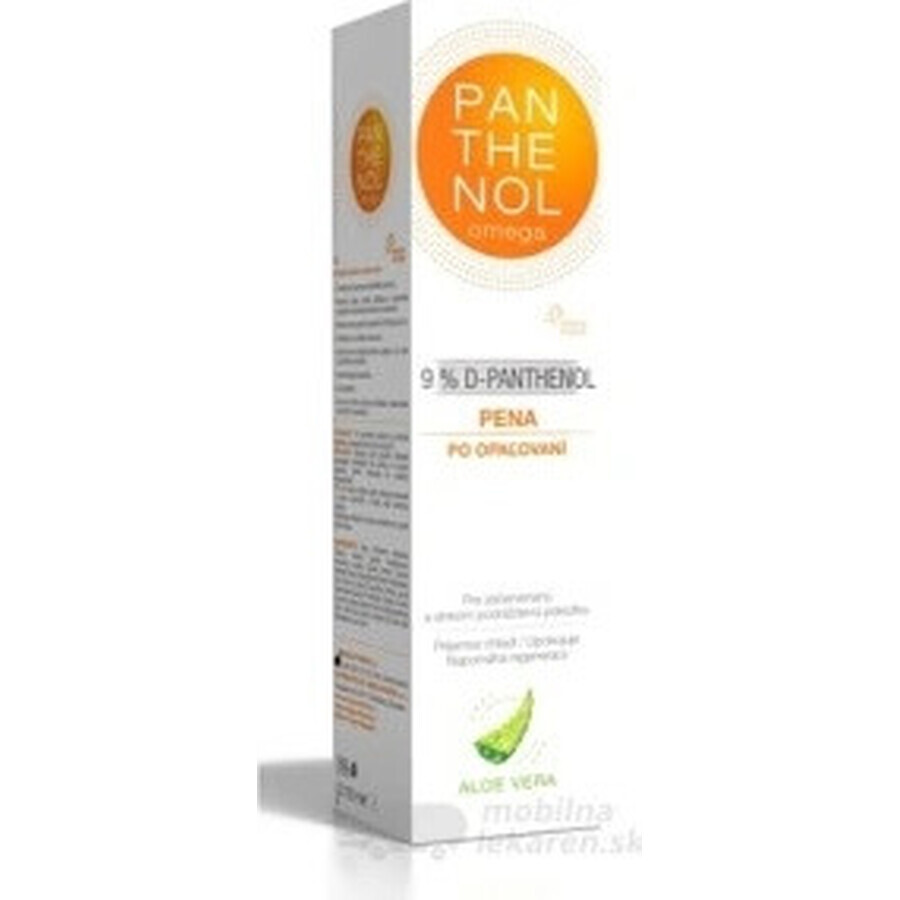 PANTENOLO Omega 9% ALOE VERA 1×150 ml, schiuma