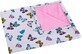 Coperta per bambini B&#193;RA 5284/422 75x100 rosa/daisies 1&#215;1 pz, coperta per neonati