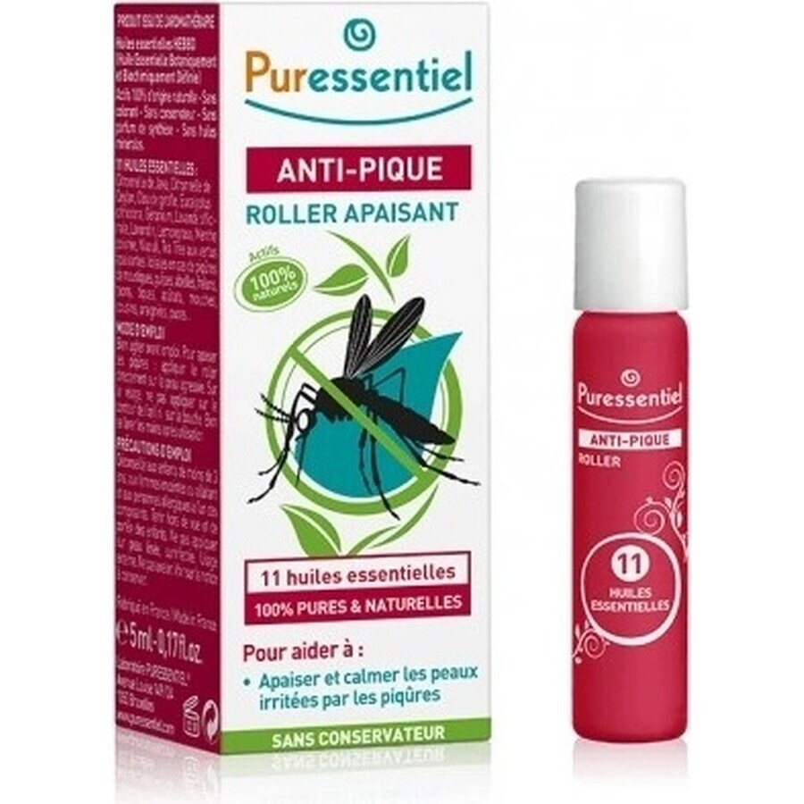 PURESSENTIEL Insect Sting Roller 1×5 ml for insect stings