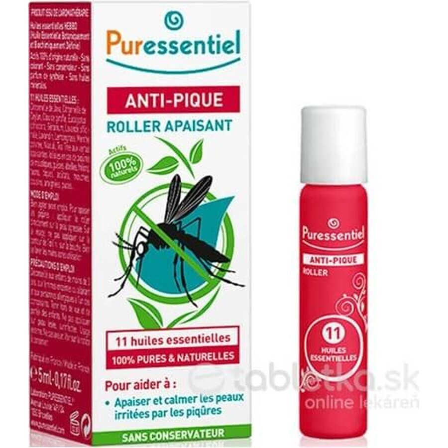 PURESSENTIEL Insect Sting Roller 1×5 ml for insect stings