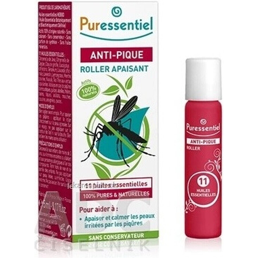 PURESSENTIEL Insect Sting Roller 1×5 ml for insect stings