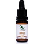 CANNABIOpharm TRIPLE TEN- CBD 10%-CBG 10%-CBN 10% 1×10 ml, ulei care conține CBD, CBG și CBN