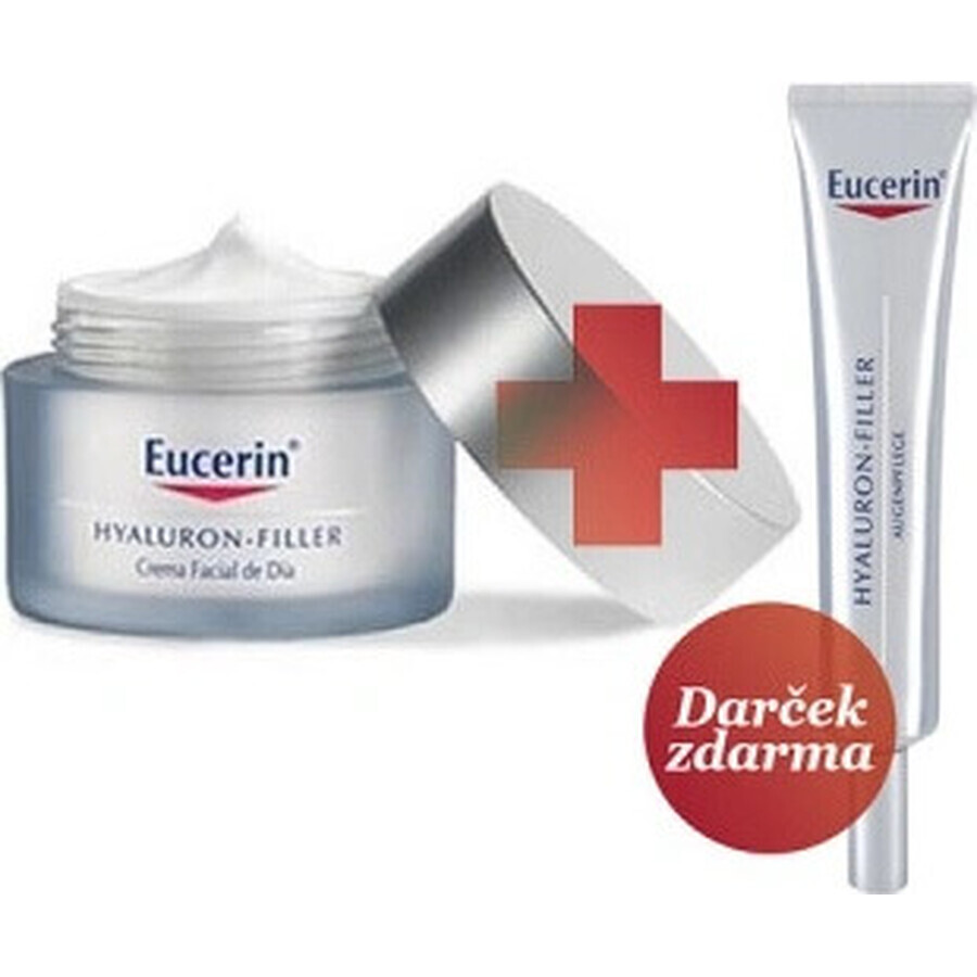 Eucerin HYALURON-FILLER crema de día antiarrugas 1×50 ml, crema para piel seca