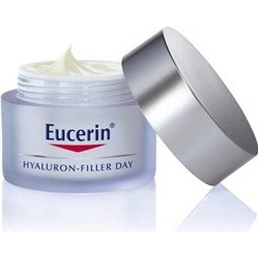 Eucerin HYALURON-FILLER crema de día antiarrugas 1×50 ml, crema para piel seca