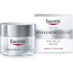 Eucerin HYALURON-FILLER crema de día antiarrugas 1×50 ml, crema para piel seca