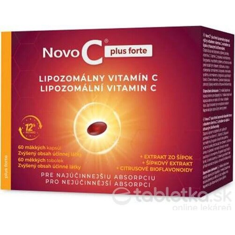 Novo C plus forte VITAMINA C LIPOSOMICA 1×60 tbl