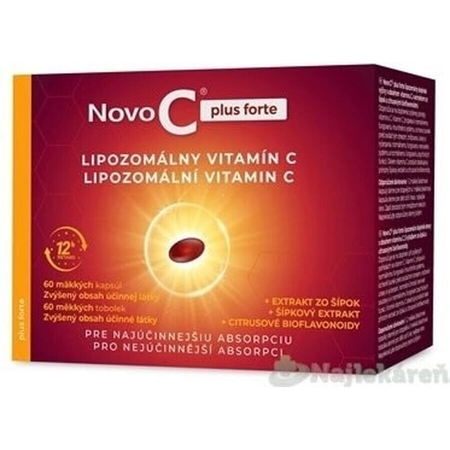 Novo C plus forte VITAMINA C LIPOSOMICA 1×60 tbl