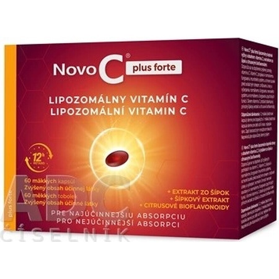 Novo C plus forte VITAMINA C LIPOSOMICA 1×60 tbl