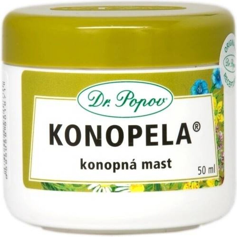 DR. POPOV KONOPELA unguento alla canapa 1×50 ml, unguento alla canapa