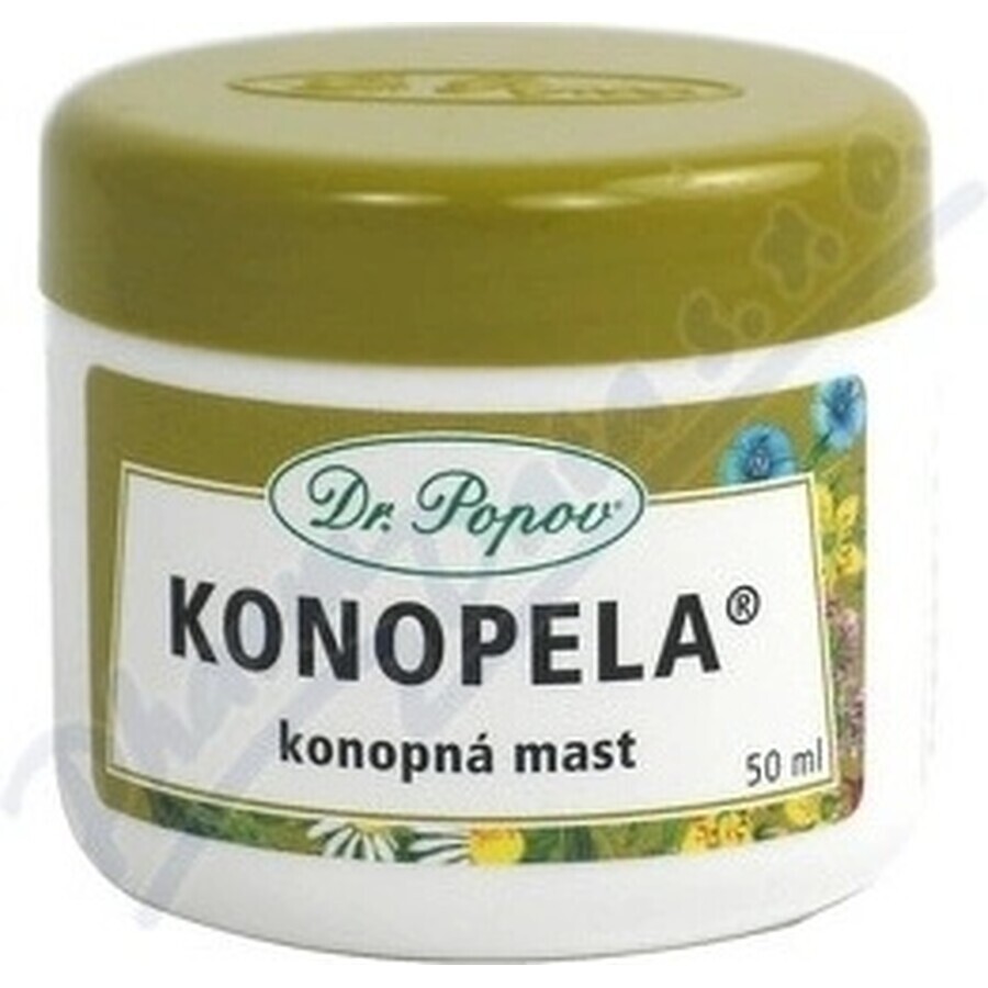 DR. POPOV KONOPELA unguento alla canapa 1×50 ml, unguento alla canapa