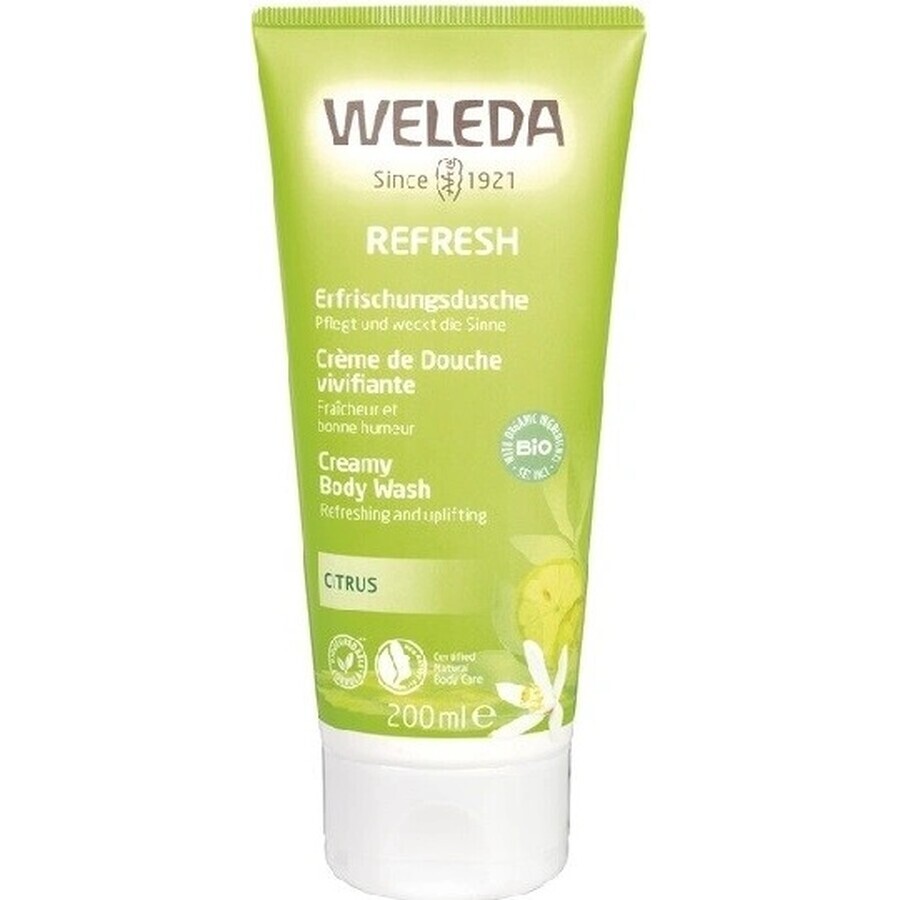 WELEDA Shower Emulsion Citrus 1×200 ml, shower emulsion