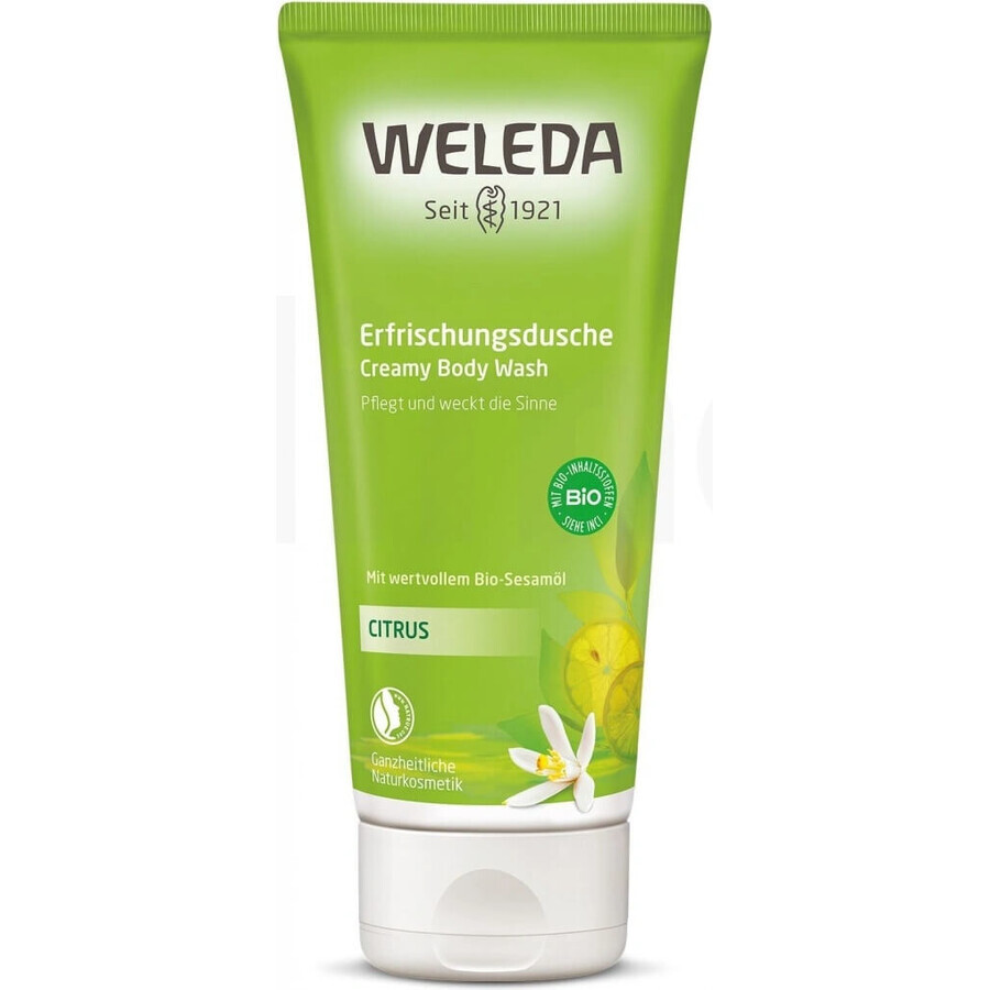 WELEDA Shower Emulsion Citrus 1×200 ml, shower emulsion