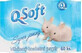 QSoft Wet Toilet Tissue Sensitive 1&#215;60 pezzi, carta igienica