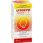 LYZOZYM Imuno C D 40 tbl. para masticar 1×40 tbl. para masticar