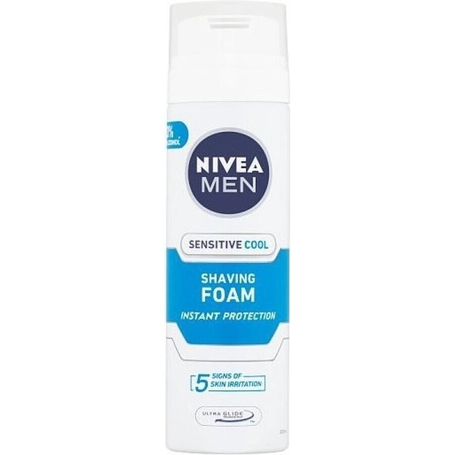 NIVEA MEN Sensitive Cooling 1×200 ml schiuma da barba